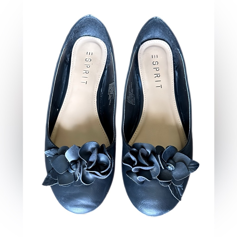 Women’s Black ESPRIT Odina Ballet Flats  Size 7.5